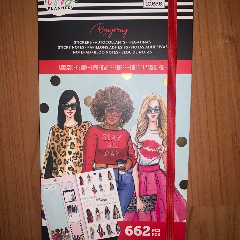 NEW The Happy Planner RongRong Accessory Book